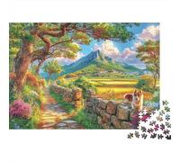 Appian Way 1000 Pieces Jigsaw Puzzle for Adults. Difficult Puzzle, Game Challenge Toy, Home Decoration 70x50cm/1000pcs