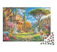 Appian Way Jigsaw Puzzle for Adults& Kids,1000 Pieces Challenge Toy Home Decoration for Adults& Kids Age 14 Years Up 52x38cm/1000pcs
