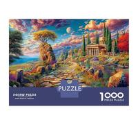 Appian Way Jigsaw Puzzles 1000 Pieces. Whimsical Challenge Toy for Adults Kids 38x26cm/1000pcs