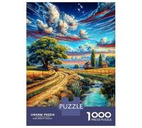 Appian Way Jigsaw Puzzles for Adults Kids, 1000 Pieces Puzzle Whimsical Challenge Toy 70x50cm/1000pcs