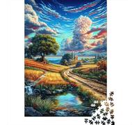 Appian Way Puzzle 1000 Pieces, Whimsical Challenge Toy Jigsaw Puzzles for Adults And Kids Age 14 Years Up 38x26cm/1000pcs