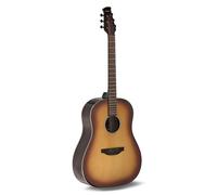 Applause Acoustic Guitar - Jump Slope Shoulder D Gloss - Solid Spruce Top - Ovangkol Back - Vintage Cherry High Gloss - AAS-69-VC