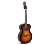 Applause Electric Acoustic Guitar Wood Classics AAJ96-1 Jumbo 12-string