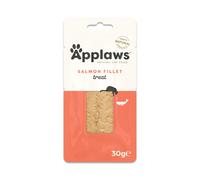 Applaws 100% Natural Cat Treats, Salmon Loin Cat Snack, 30g Pouch