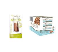 Applaws 100% Natural Cat Treats, Whole Tuna Loin Cat Snack, 30g Pouch (Pack of 12) & 100% Natural Wet Cat Food 70g Tuna Fillet 24 x 70g Tins
