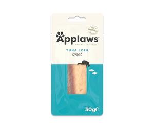 Applaws 100% Natural Cat Treats, Whole Tuna Loin Cat Snack, 30g Pouch (Pack of 12)