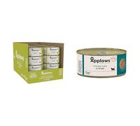 Applaws 100% Natural Tuna Fillet and Seaweed Wet Cat Food Tins 24 x 70g + Ocean Fish in Broth Wet Cat Food Tins 24 x 70g