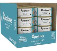 Applaws Natural Wet Cat Food Tuna Fillet in Broth - 24 x 70g