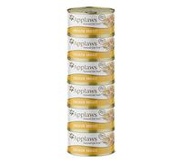 Applaws 100% Natural Wet Cat Food Cans, Chicken Breast in Broth - 6 x 70g
