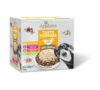 Applaws 100% Natural Wet Dog Food, Chicken with Beef, Lamb and Duck Selection in Gravy 156g Tin (16 x 156g Tins)