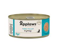 Applaws Adult Cat Cans in Gravy Saver Pack 48 x 70g - Tuna Fillet