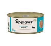 Applaws Adult Cat Cans Tuna/Fish in Broth 156g - Tuna Fillet (6 x 156g)