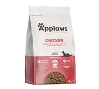 Applaws Complete and Grain Free Dry Adult Dog Food 4kg Chicken, Large Breeds, High Protein Dog Kibble (Pack of 1)