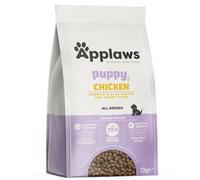 Applaws Complete and Grain Free Dry Puppy Dog Food 12kg Chicken, All Breeds, High Protein Dog Kibble (Pack of 1)