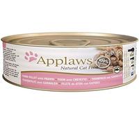 Applaws Adult Cat Cans Tuna/Fish in Broth 70g - Tuna with Prawn (24 x 70g)