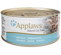 Applaws Natural Tuna Fillet in Broth Tins Cat Food - 24 x 156g