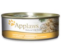 APPLAWS CAT FOOD x24 - (70g / 156g) - Wet Adult Pet Food bpl Tin Meals Can Feed