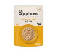 Applaws Cat Natural in Broth Saver Pack 24 x 70g - Chicken Breast