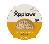 Applaws Cat Tender Chicken Breast with Rice Pots, 10 x 60 g