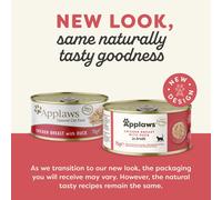 Applaws Chicken & Duck Wet Cat Food Tins - 24 x 70g