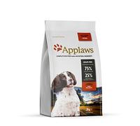 Applaws High Protein Complete and Grain Free Dry Dog Food 2 kg for Adult Medium and Small Dog Breeds, Chicken (Pack of 1)