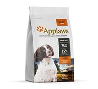 Applaws High Protein Complete and Grain Free Dry Dog Food 7.5 kg for Adult Medium and Small Dog Breeds, Chicken (Pack of 1)