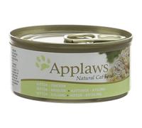 Applaws Natural Wet Kitten Food, Chicken Breast Cat Food Tin in Jelly 70g (Pack of 24 Tins)