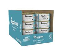 Applaws 100% Natural Wet Cat Food 24 x 70g Tuna Fillet Tins in Broth