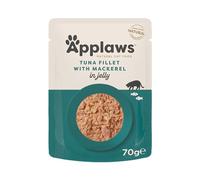 Applaws Adult Cat Pouches in Jelly 16 x 70g - Tuna with Mackerel