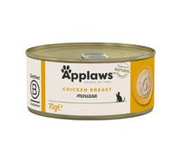 Applaws Natural Chicken Breast Mousse Cat Food - 6 x 70g