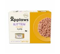 Applaws Natural Kitten Wet Cat Food Cans, Chicken in Jelly - 24 x 70g