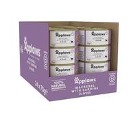 Applaws Natural Wet Cat Food Cans, Mackerel with Sardine in Broth 24 x 70g