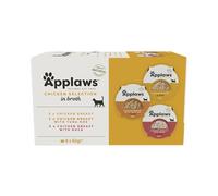 Applaws Adult Multipack Cat Pots 60g - Chicken Selection (8 x 60g)