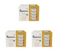 Applaws Natural Wet Cat Food Tin, Chicken Multipack Selection in Broth 70g (Pack of 36 x 70g Tins)