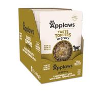 Applaws Natural Wet Dog Food Pouch, Chicken with Veg in Broth - 12 x 85g