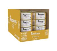 Applaws Natural Wet Kitten Food, Chicken Breast Cat Food Tin in Jelly 70g (Pack of 24 Tins)