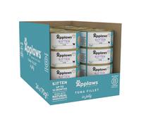 Applaws Natural Wet Kitten Food, Tuna in Jelly Tin, 70g (Pack of 24) (Packaging May Vary)