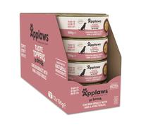 Applaws Taste Toppers Natural in Broth 12 x 156g - Chicken with Ham