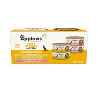 Applaws Taste Toppers Natural in Broth 32 x 156g - Chicken Selection (4 Varieties)