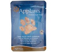 Applaws Cat Pouch Tuna & Seabream 70G X 12