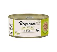 Applaws Cat Can Tuna Fillet & Seaweed 70g (Pack of 24)