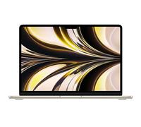 Apple 13-inch MacBook Air: Apple M2 Chip with 8-Core CPU & 10-Core GPU, 512GB - Starlight Starlight