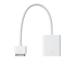Apple 30-pin Dock Connector to VGA Adapter (MC552ZM/A)