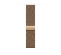 Apple 46mm Gold Milanese Loop - S/M