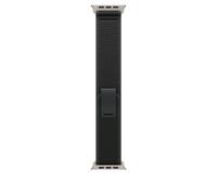 Apple 49mm Black Trail Loop - S/M - Natural Titanium Finish