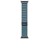 Apple 49mm Light Blue Alpine Loop - Large - Black Titanium Finish Band Titanium