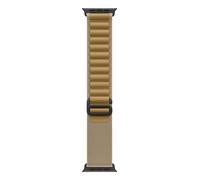 Apple 49mm Tan Alpine Loop - Large - Black Titanium Finish