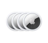 Apple AirTag 4 pack (2nd generation): Tracker for Keychain, Wallet and More; Locator with Sound; Simple One-Tap Setup with iPhone or iPad; Key Finder with up to 1.5x Precision Finding Range