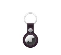 Apple - Case for airtag - microtwill, stainless steel - blackberry