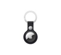Apple Airtag Leather Key Ring - Midnight